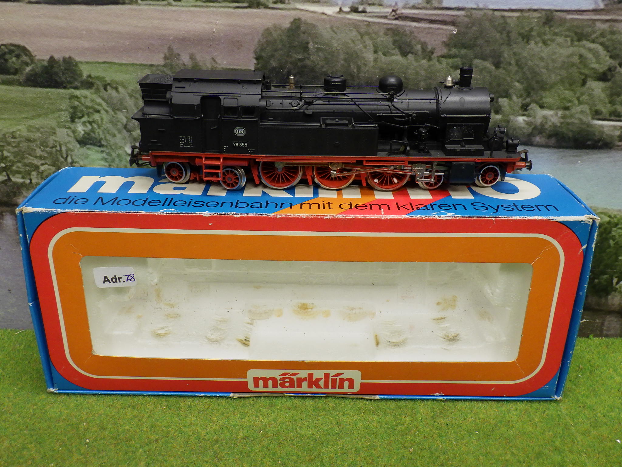Märklin 3106 H0 Tenderlok DB BR 78 355 Digital in OVP  (OZ) H2802