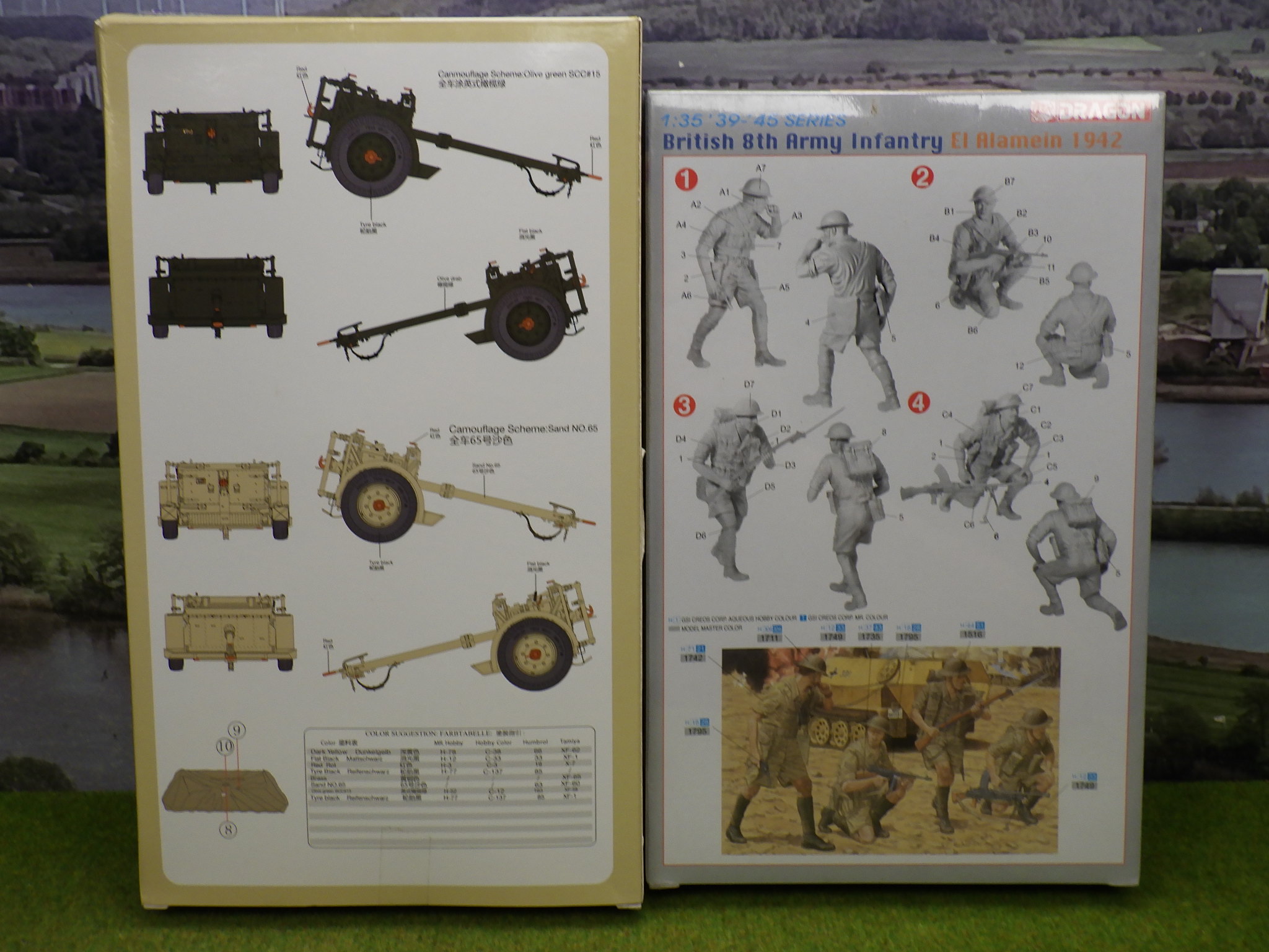 Bronco etc 1/35 Konvolut vers. Figuren, Ammunition etc in OVP Produktbild 2
