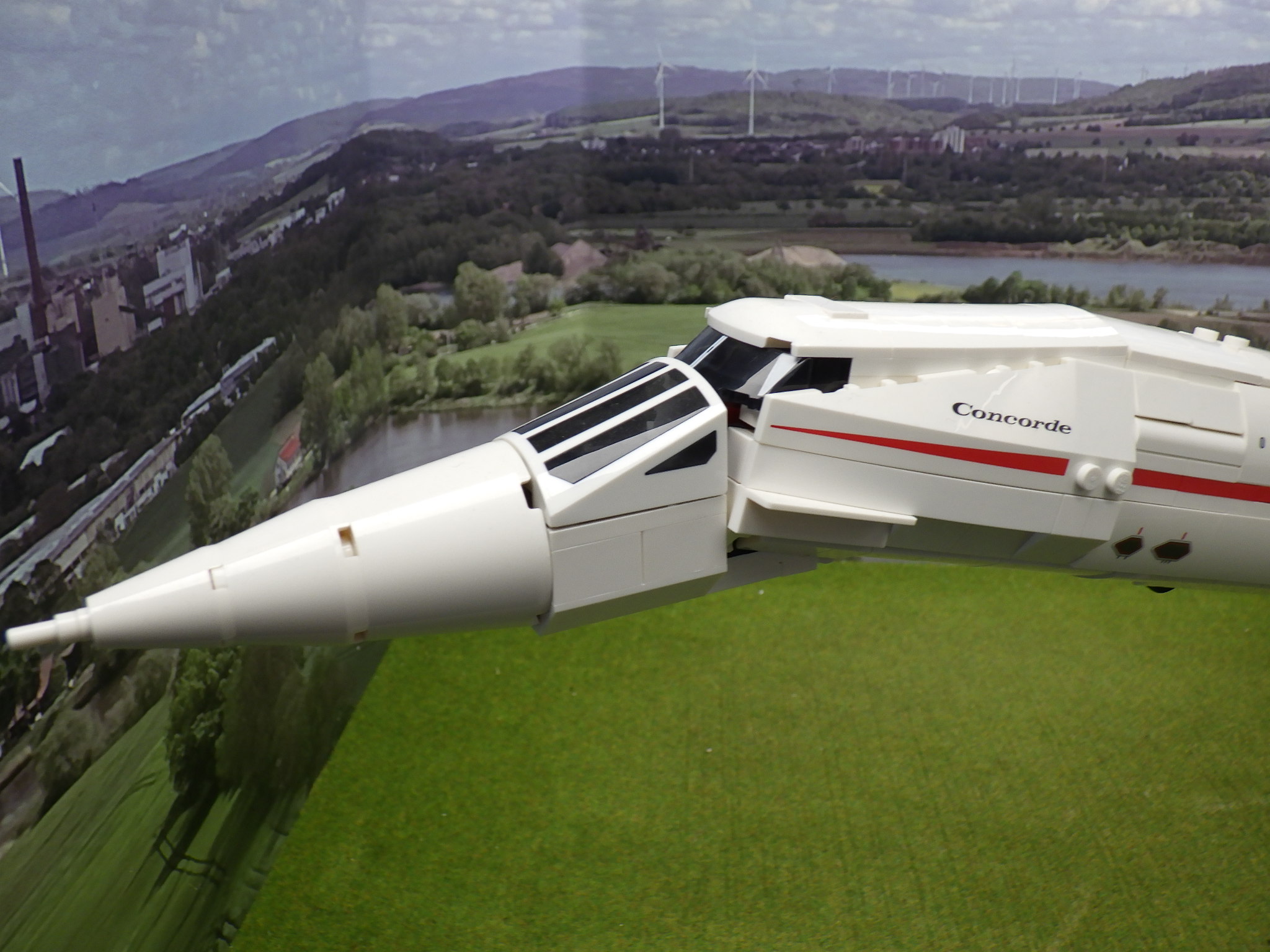 Lego Icons 10318 Bausatz Concorde mit Anleitung Komplett Produktbild 5