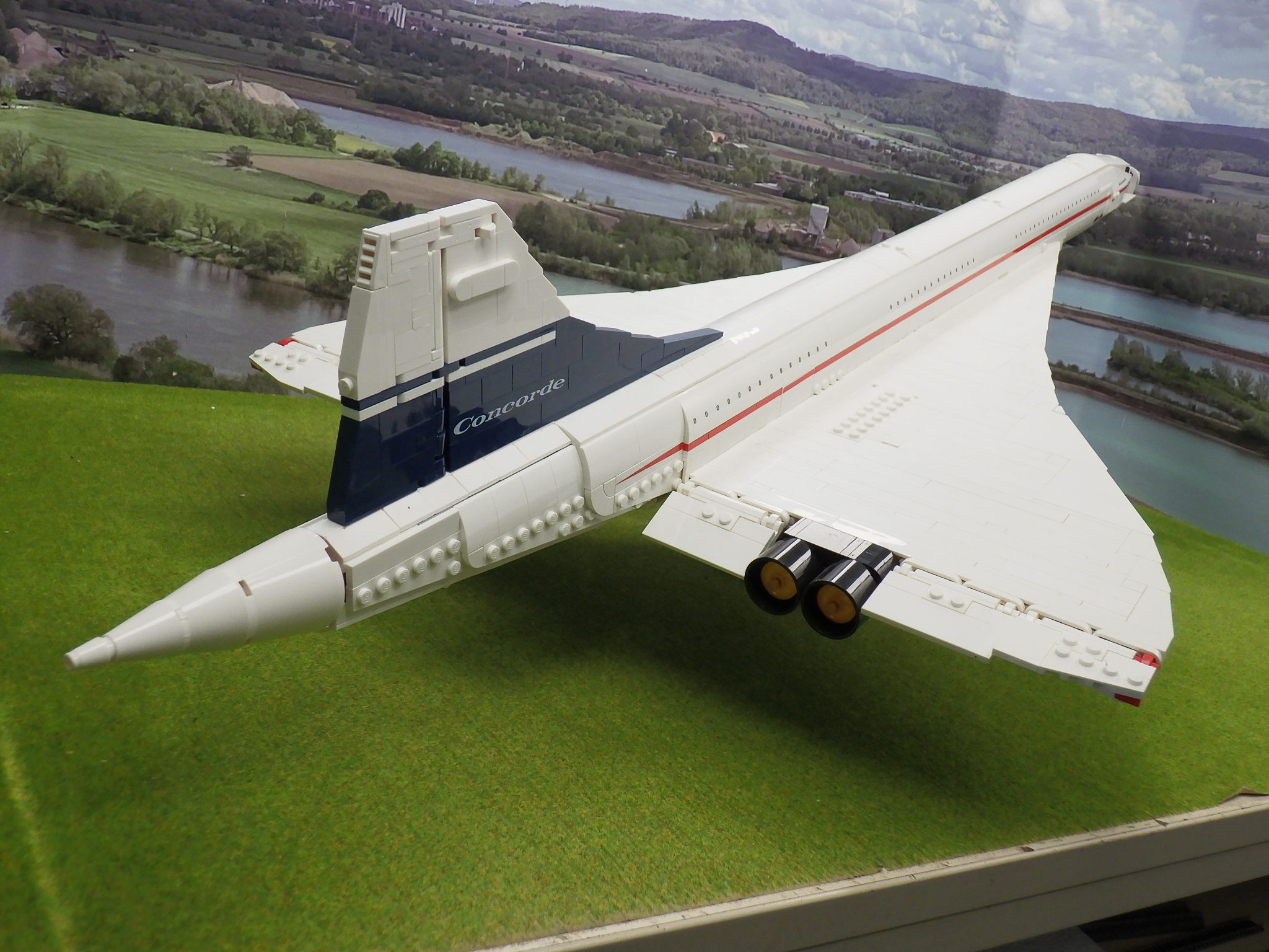 Lego Icons 10318 Bausatz Concorde mit Anleitung Komplett Produktbild 7