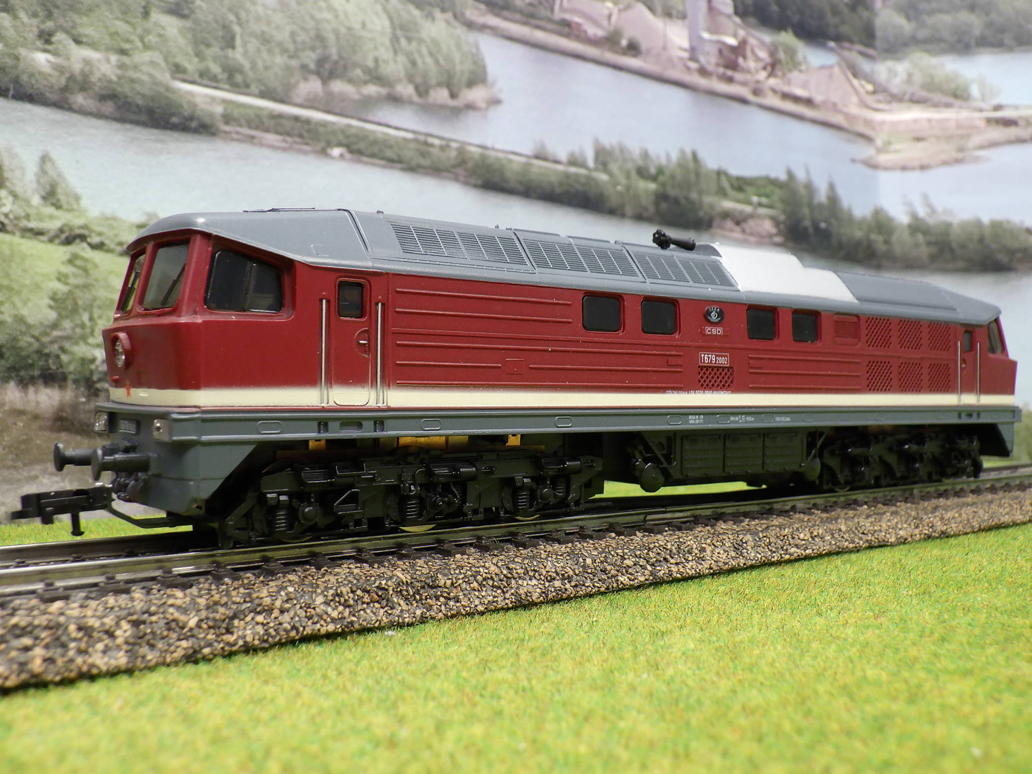 Piko H0 Diesellok CSD T679 2002 in OVP  Produktbild 4