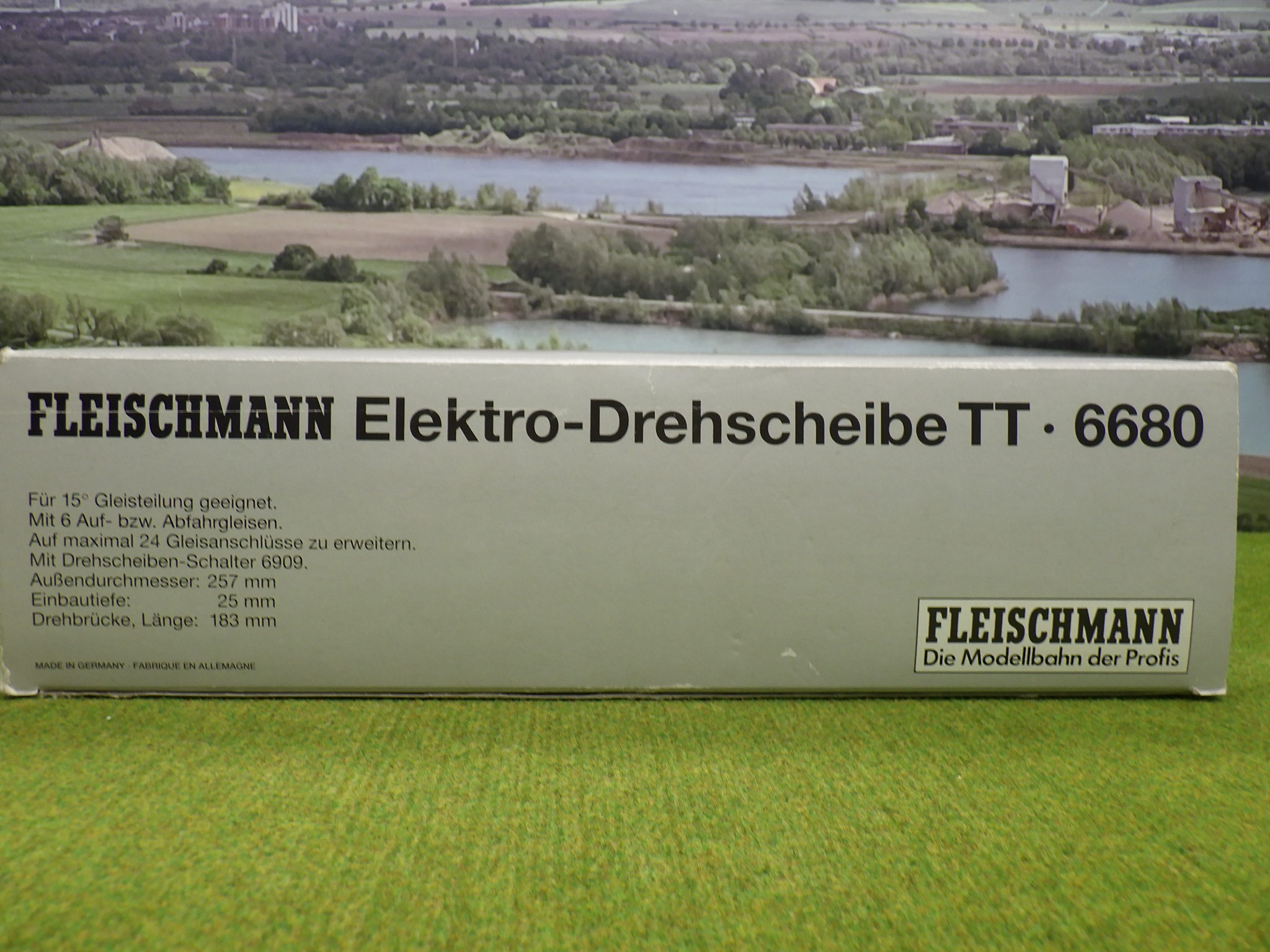 Fleischmann 6680 TT Elektro-Drehscheibe in OVP Produktbild 2