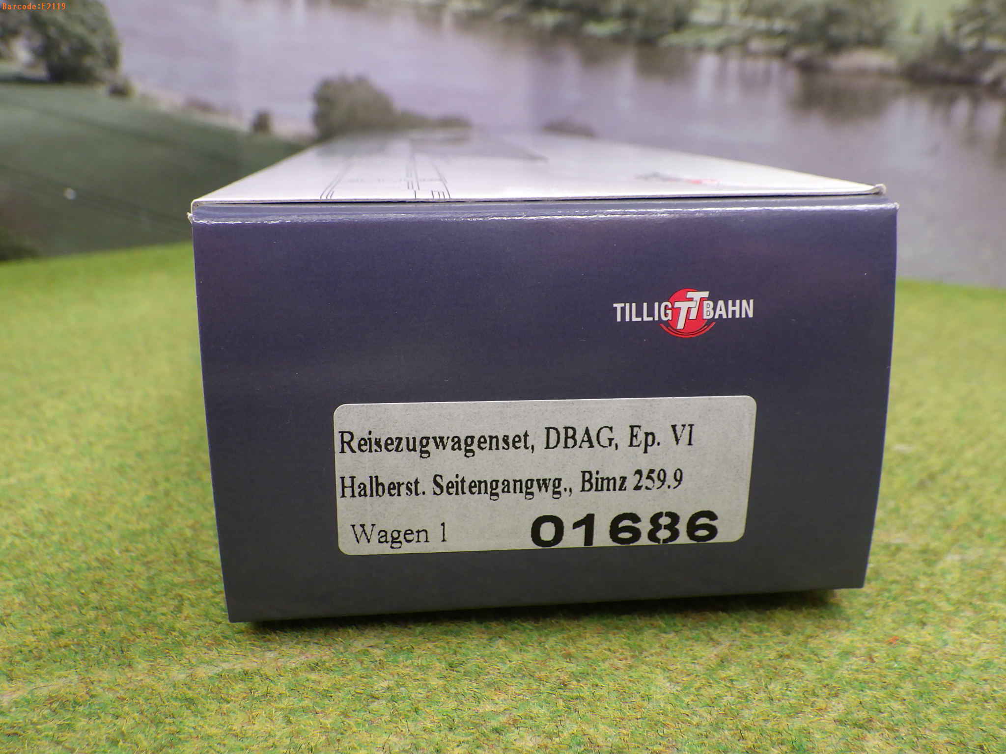 Tillig 01686 TT Reisezugwagen DB Systemtechnik in OVP Produktbild 3
