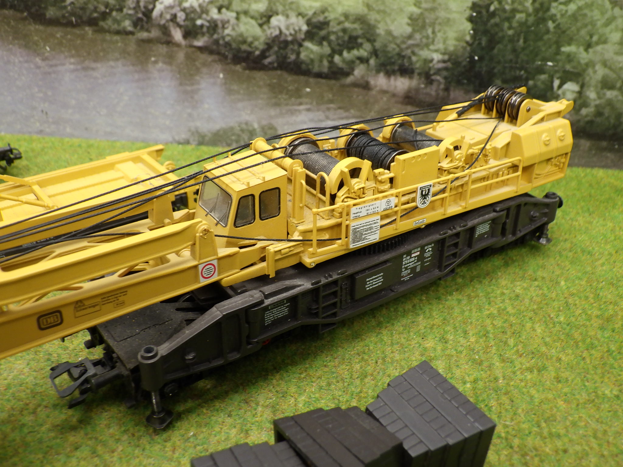 Märklin H0 Kranwagen Set Goliath Produktbild 3